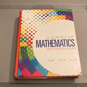 EUC A Survey of Mathematics with Applications 9th edition Angel Abbott Runde